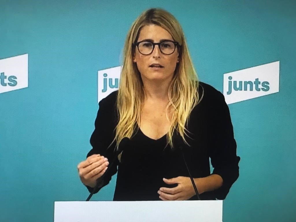 La vicepresidenta de Junts, Elsa Artadi