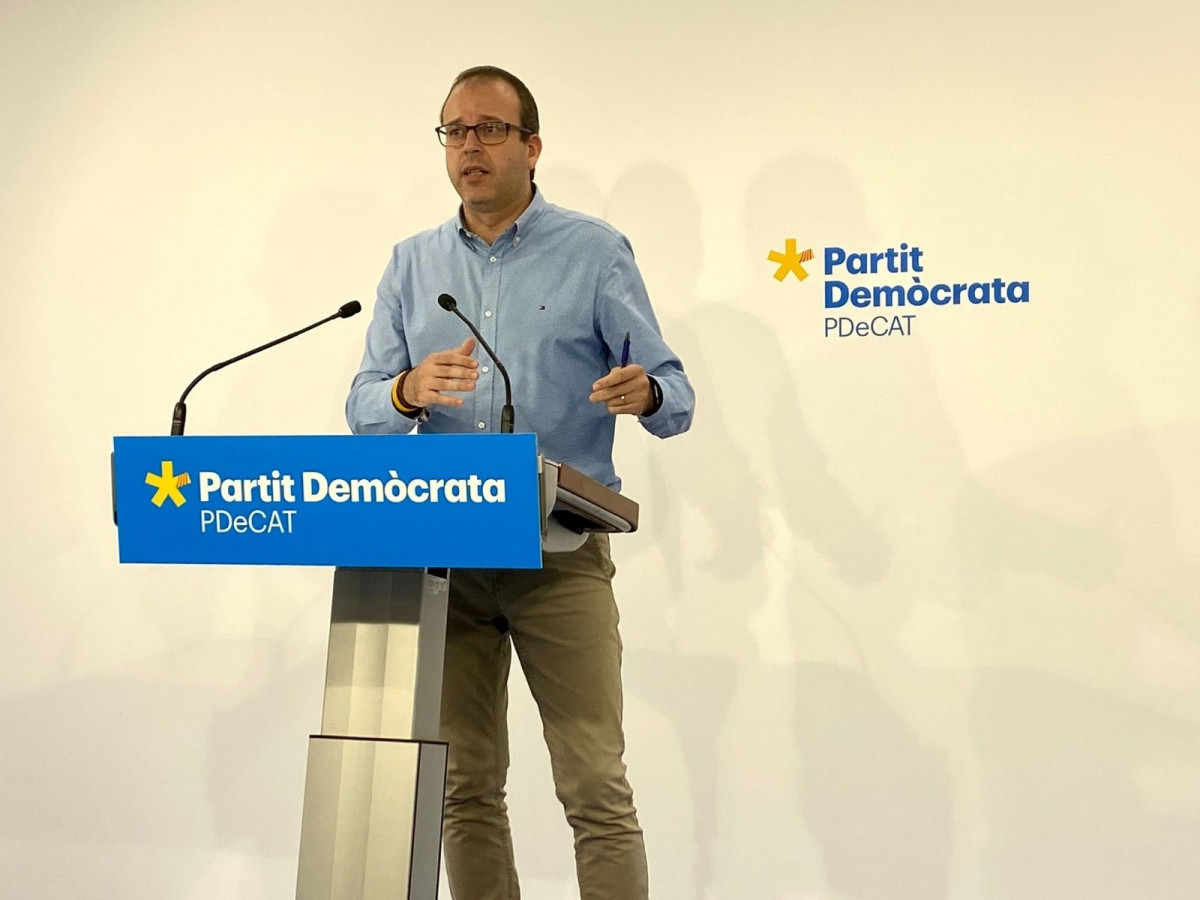 El portaveu del PDeCAT, Marc Solsona
