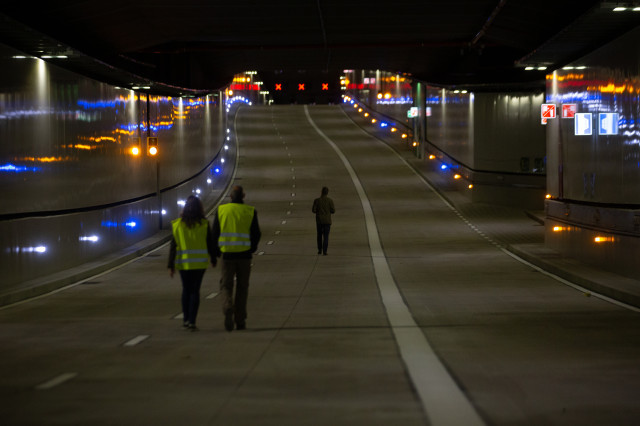 A quina velocitat caldrà anar al nou túnel de les Glòries de Barcelona?