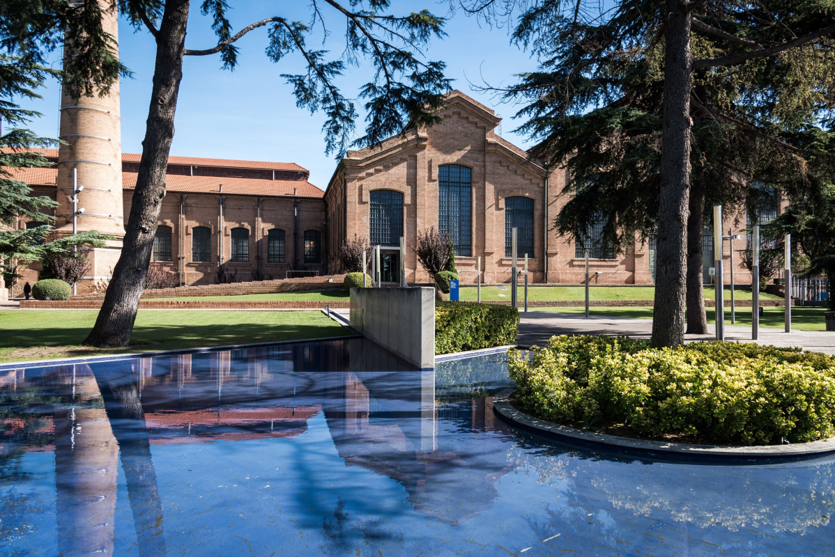 Fachada del Museu de les Aigües en Cornellà de Llobregat (Barcelona)