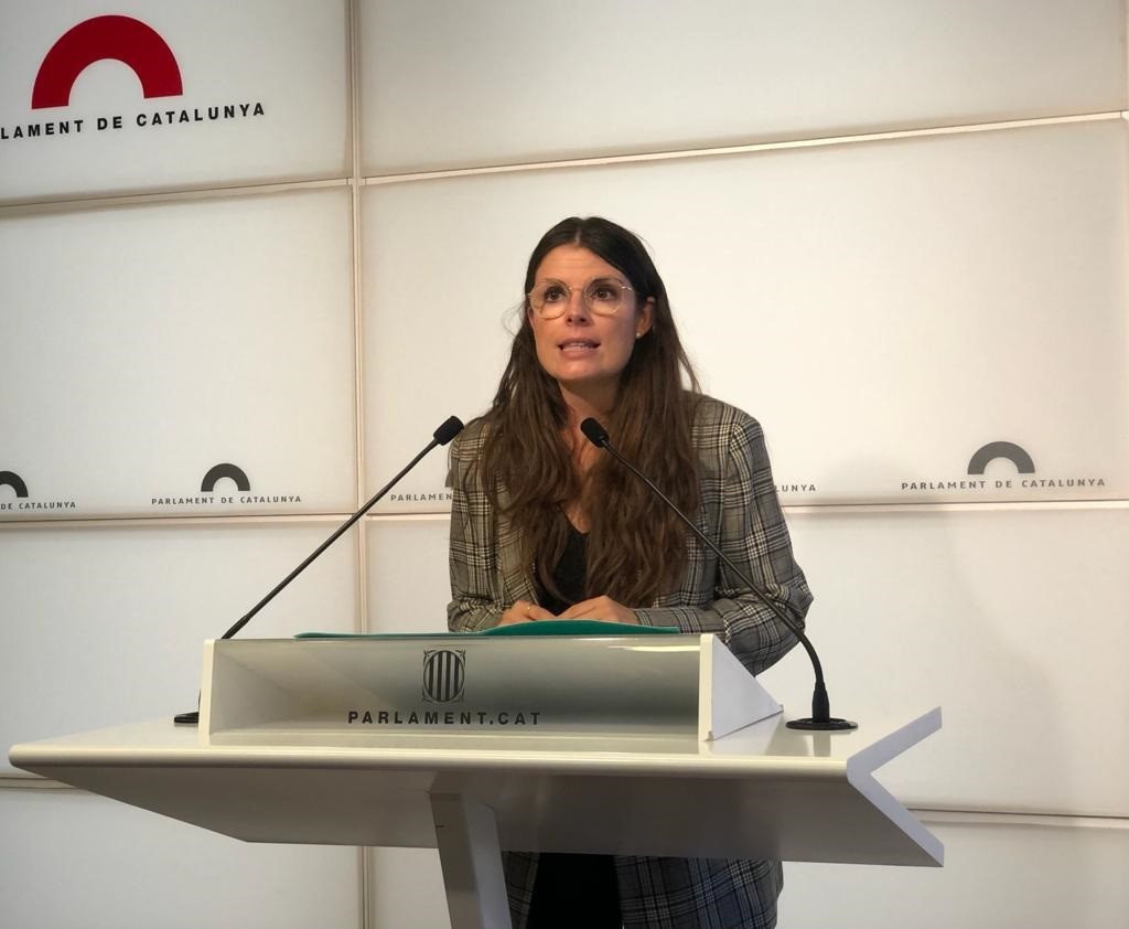 La portaveu de Junts al Parlament, Mònica Sales