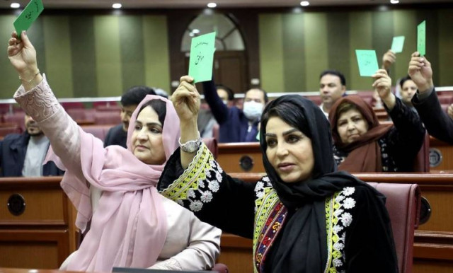 El Parlament de dones afganeses a l'exili planta cara als talibans