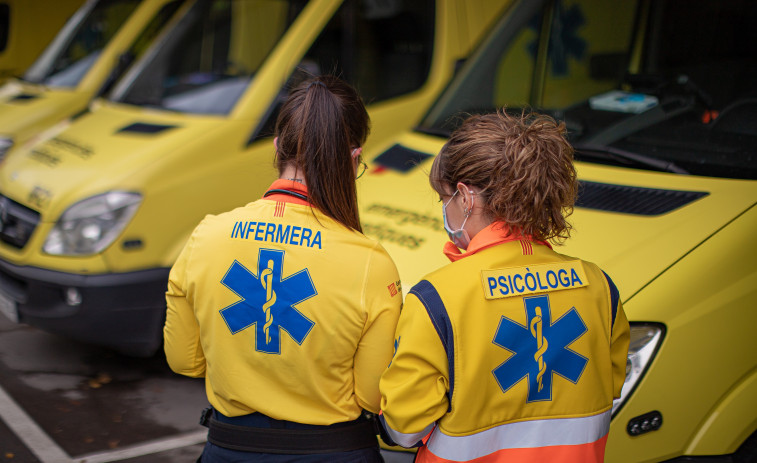 Ferit greu en un accident entre un cotxe i una moto a la C-670 a Oristà