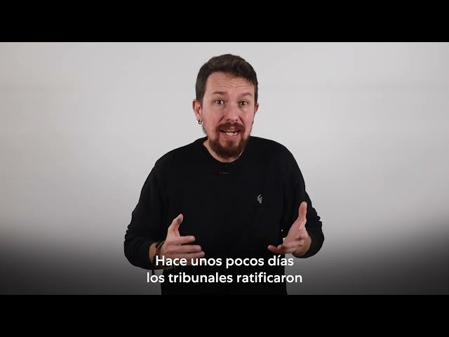 Pablo Iglesias lanza un mensaje sobre los medios de comunicación.
