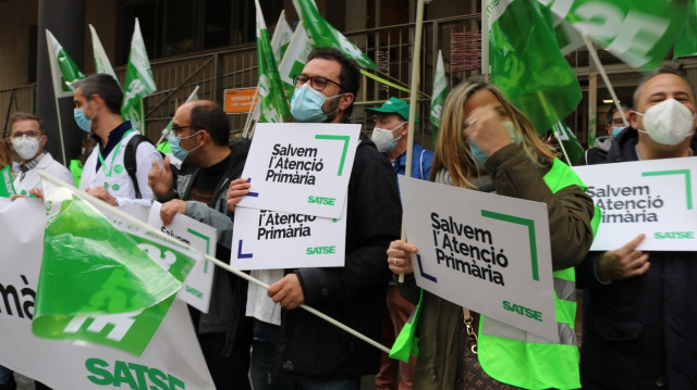EuropaPress 4245179 concentraciones centros salud catalanes enmarca inicio nueva estrategia