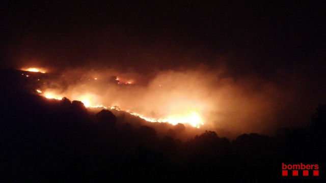 EuropaPress 4266410 incendio forestal roses girona