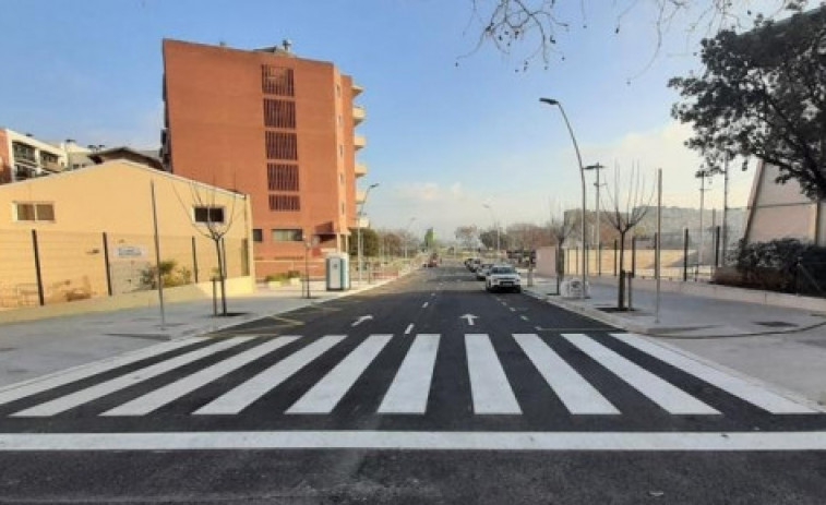 Finalitza l'obertura i la urbanització del carrer Josep Estivill de Barcelona