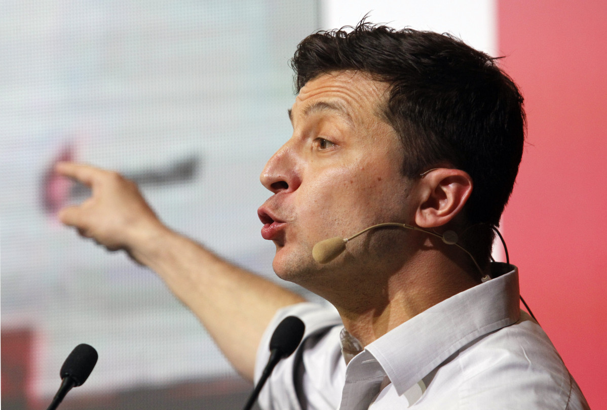 EuropaPress 2157609 23 may 2019 ukraine kyiv ukrainian president volodymyr zelenskiy speaks