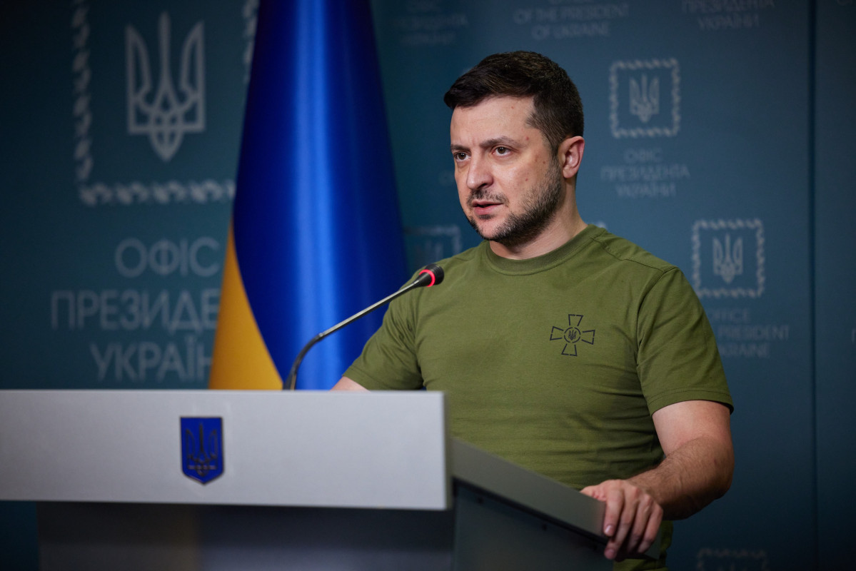 Volodímir Zelenski, president d'Ucraïna
