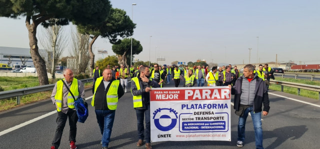 La Plataforma de Transportistes suspèn 'temporalment' l'atur després de 20 dies