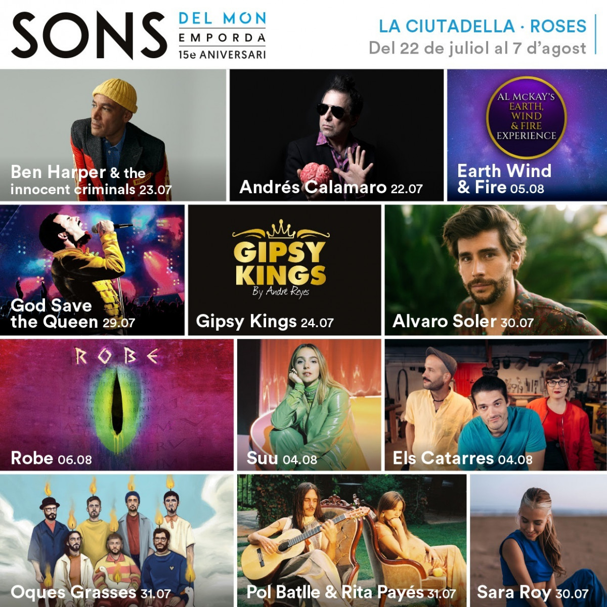 EuropaPress 4361029 cartel festival sons mon roses