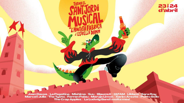EuropaPress 4378100 cartel sant jordi musical 2022