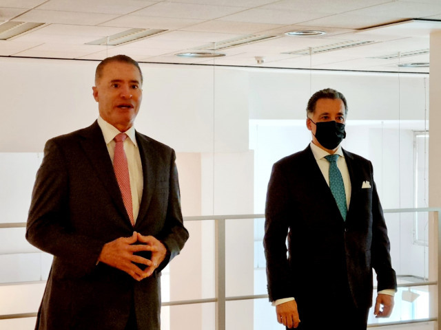 EuropaPress 4379932 nuevo embajador mexico espana quirino ordaz coppel izquierda