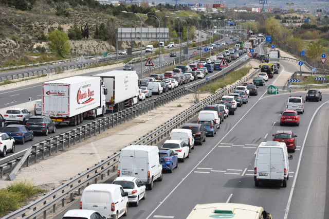 Dos quilòmetres de retencions a l'AP7 direcció Tarragona