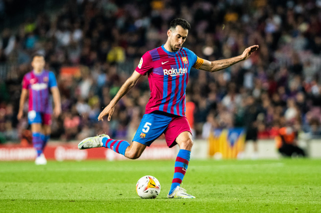 EuropaPress 4421220 sergio busquets of fc barcelona in action during liga match football match