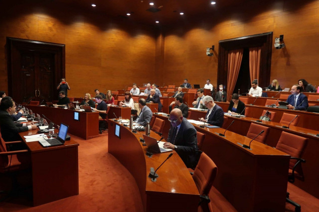 EuropaPress 4427983 vista general comision interior parlament catalunya dia mayo 2021