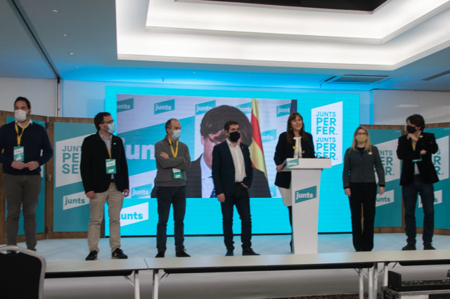 EuropaPress 3563715 numero jxcat barcelona laura borras ofrece rueda prensa valorar resultados