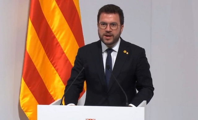 Aragonès compleix un any de mandat com a president de la Generalitat amb diversos assumptes pendents