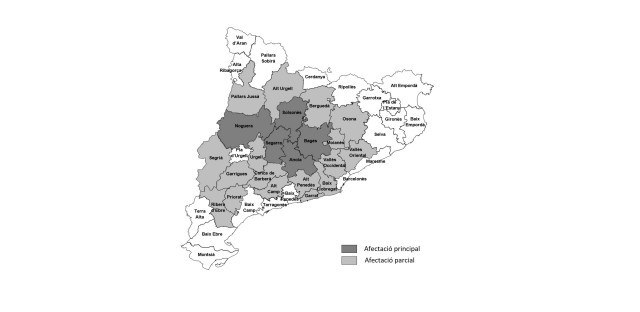 EuropaPress 4461371 mapa muetra peliro incendio comarcas