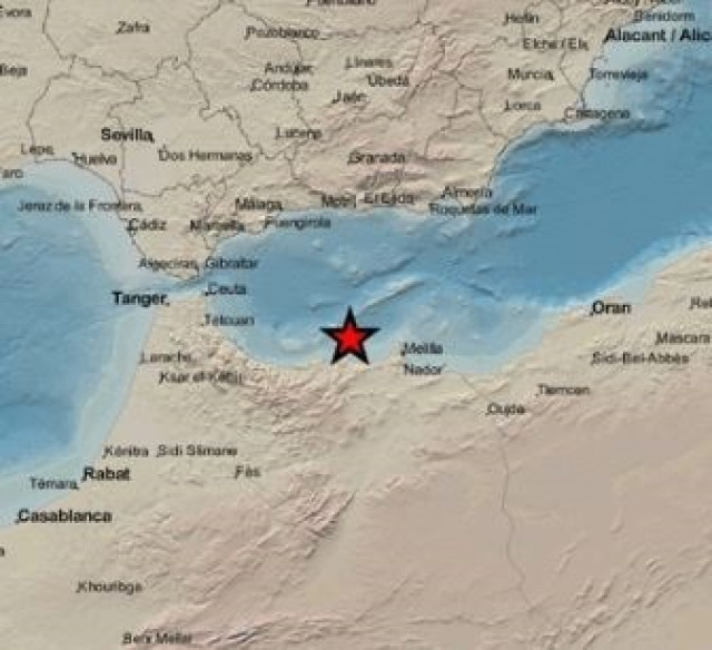 EuropaPress 4462338 registrado terremoto magnitud epicentro alboran sur