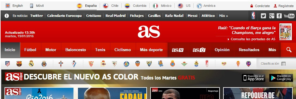As