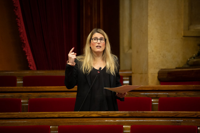 EuropaPress 3577827 vicepresidenta jxcat elsa artadi interviene diputacion permanente parlament