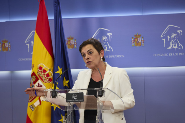 EuropaPress 4471603 portavoz eh bildu congreso mertxe aizpurua interviene rueda prensa previa