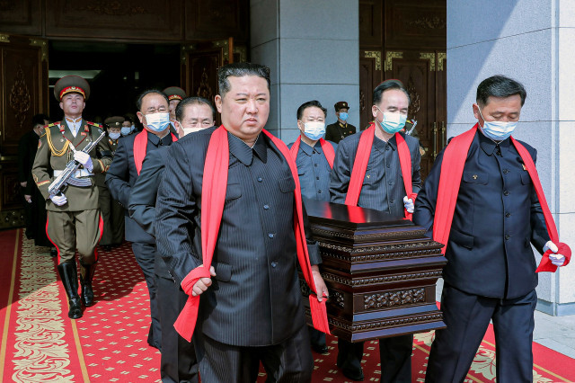 EuropaPress 4469092 handout 22 may 2022 north korea pyongyang picture provided by the north