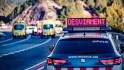 Dos ferits greus després de sortida de via a la carretera C-66 a Flaçà, Girona
