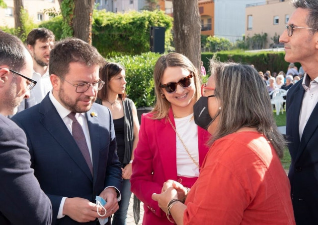 EuropaPress 4492944 presidente generalitat pere aragones inauguracion centro dia palafolls