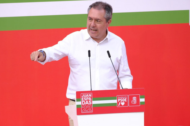 EuropaPress 4495729 secretario general psoe a juan espadas acto apertura campana psoe a jaen