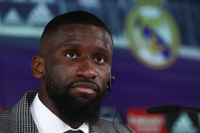 EuropaPress 4531208 antonio rudiger attends during his first press conference as player of real