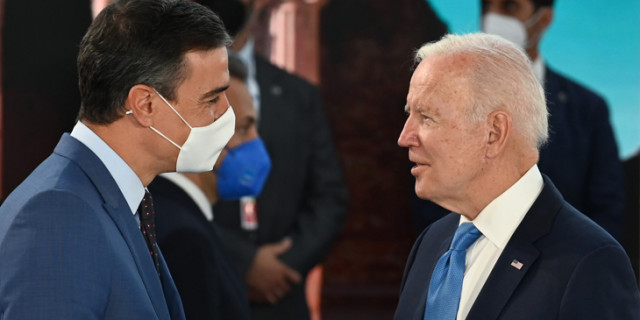 Pedro Sánchez i Felip VI es reuniran en privat amb Biden