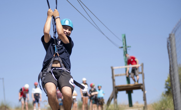 Nens i joves ‘descobreixen el seu talent’ als campaments inclusius de l’ONCE a Catalunya