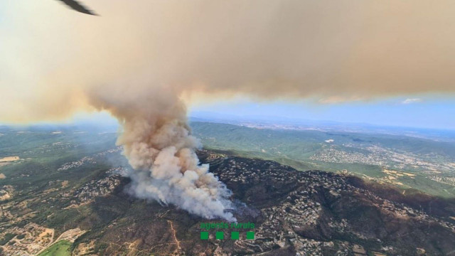 EuropaPress 4548621 incendio castell daro girona julio