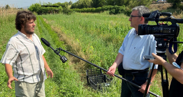 Projecte pioner per als joves agricultors de Sant Vicenç dels Horts
