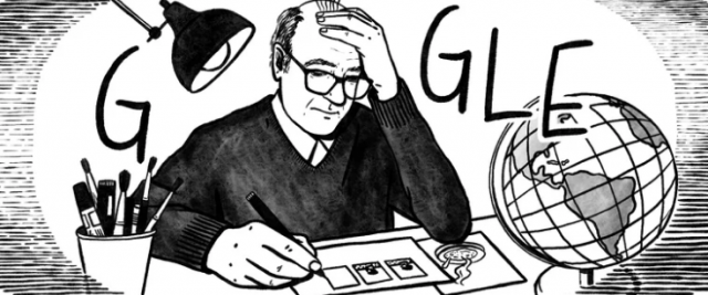 Google homenatge a Quino amb una imatge en blanc i negre que es pot veure a 25 països