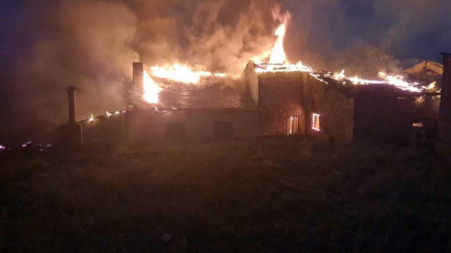 CasasquemadasporunincendioforestalenCarballedadeValdeorras