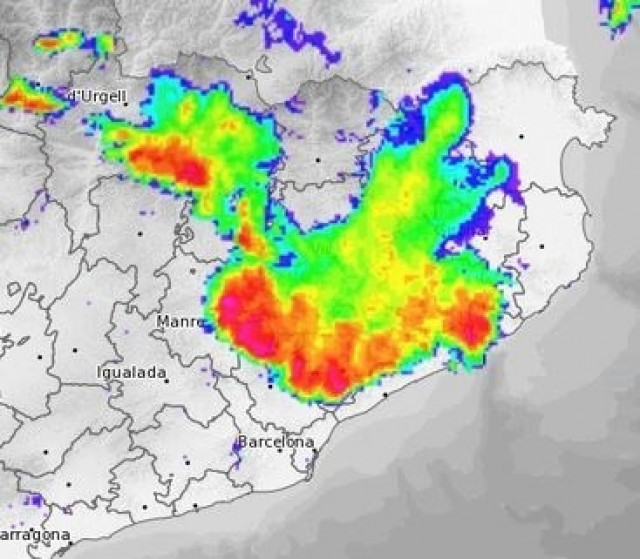 EuropaPress 4615414 tormentas catalunya agosto 2022