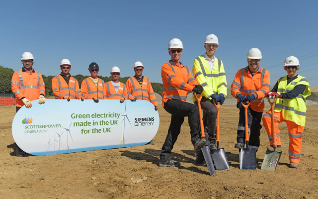 Iberdrola arrenca la construcció del parc eòlic marí East Anglia Three de 1.400 MW
