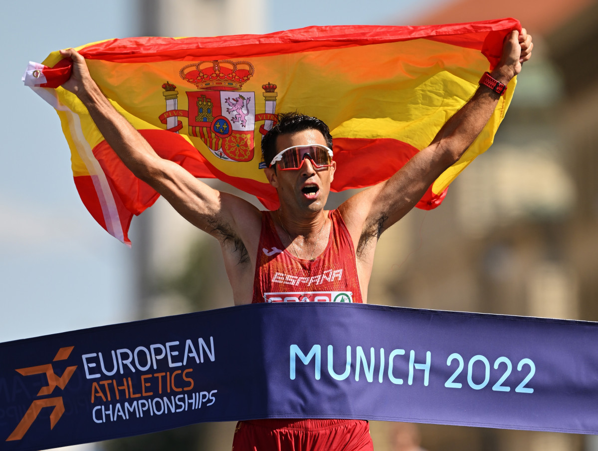 EuropaPress 4629927 marchador espanol miguel angel lopez oro 35 kilometros marcha europeos