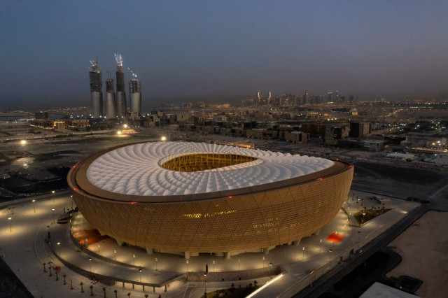 EuropaPress 4607982 imagen exterior estadio lusail catar escenario final copa mundo 2022
