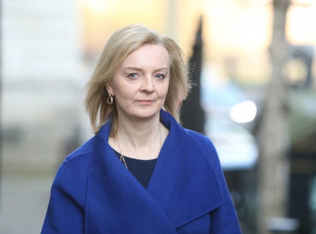 EuropaPress 4298145 08 march 2022 united kingdom london lizz truss uk secretary of state for1