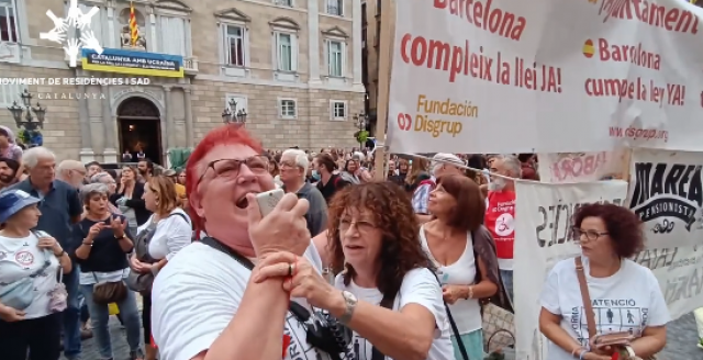 Milers de persones es manifesten a Barcelona contra la reforma del codi penal