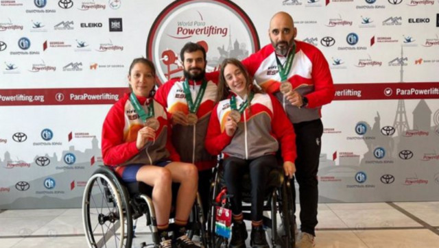 Espanya, bronze per equips a l'Europeu d'halterofília paralímpica