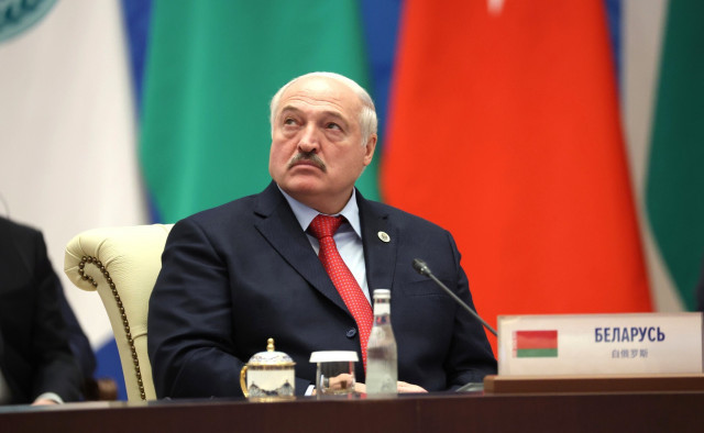 EuropaPress 4688025 handout 16 september 2022 uzbekistan samarkand belarus president alexander