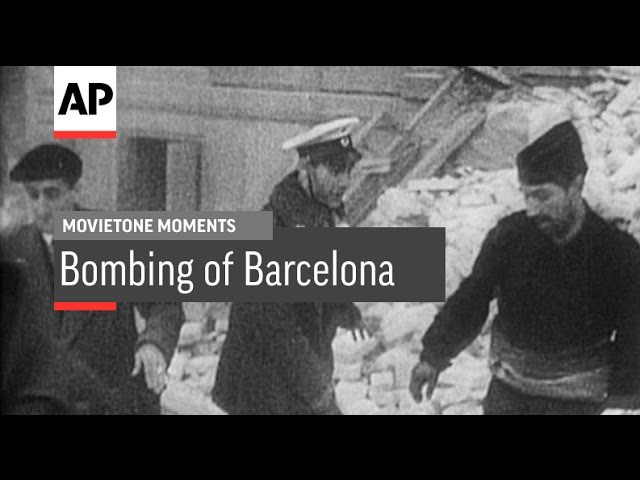 VÍDEO: Així va quedar Barcelona després de ser bombardejada pels feixistes el 1938