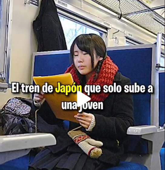 El Japó sorprèn amb un tren que només pot fer servir una sola passatgera
