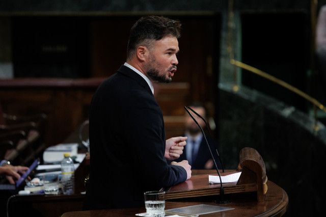 Rufián assegura que juristes de les dues parts estan estudiant la reforma del delicte de malversació