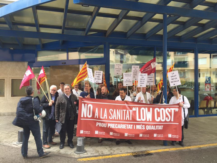 Metges de Catalunya assegura que el 60% dels facultatius de l'Hospital de Palamós ha secundat la vaga